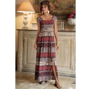 Soft Surroundings Marcelo Boho Print Maxi
Dress size Large